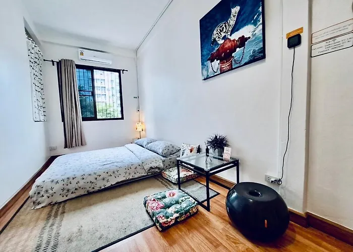 Appartamento Gallery House 177-3min Walk Bts Near Icon Siam *